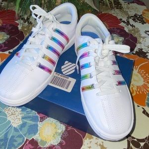 Ladies 8.5 Multicolored KSWISS Tennis Shoes